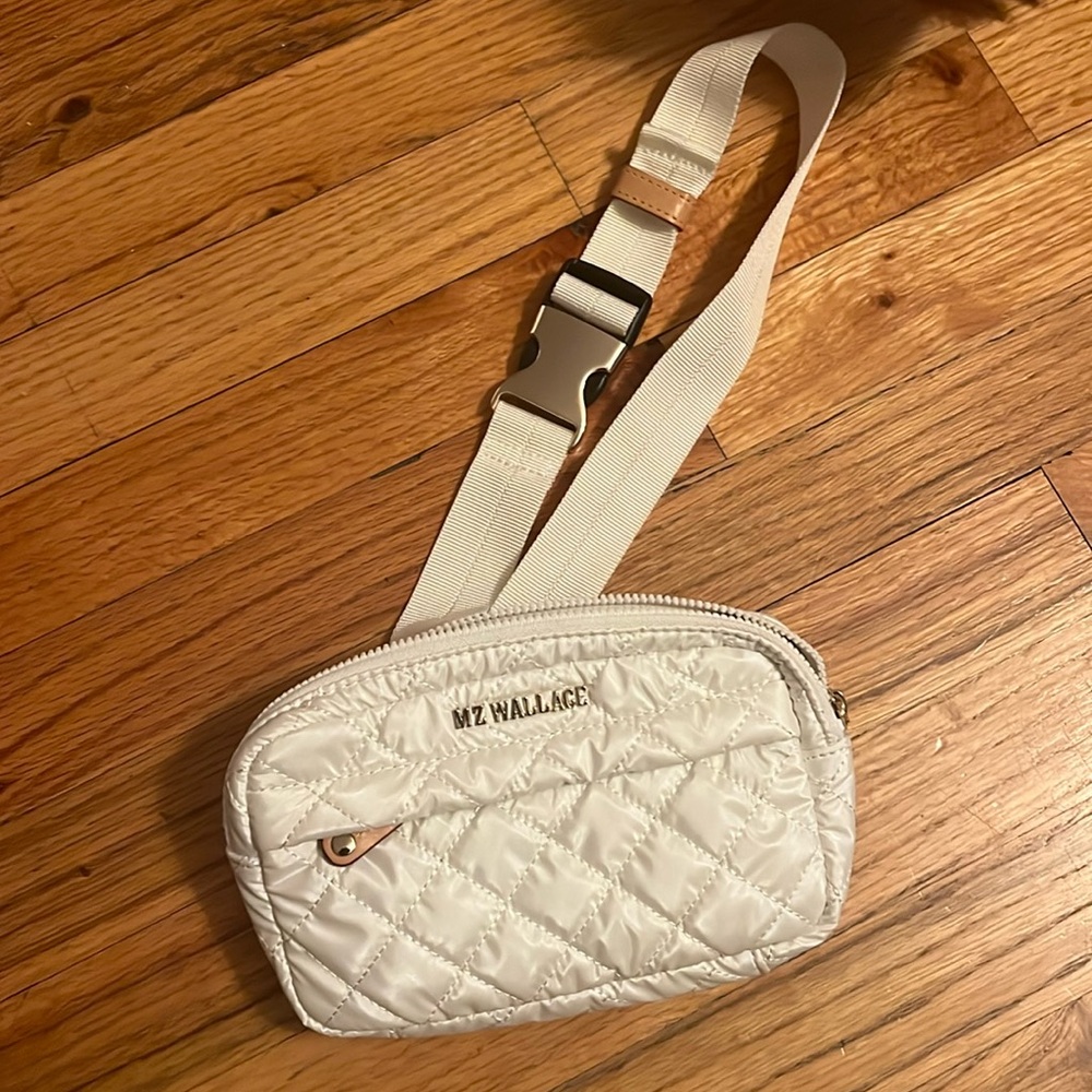 Cream/ Off white MZ Wallace crossbody / Fanny pack